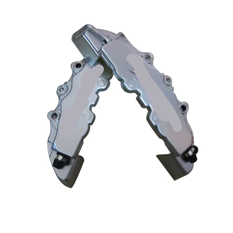 Car Modified Wheel Brake Caliper 3D Stereo Brake Decorative Caliper Universal Kit For 17 Inches 2 Pcs