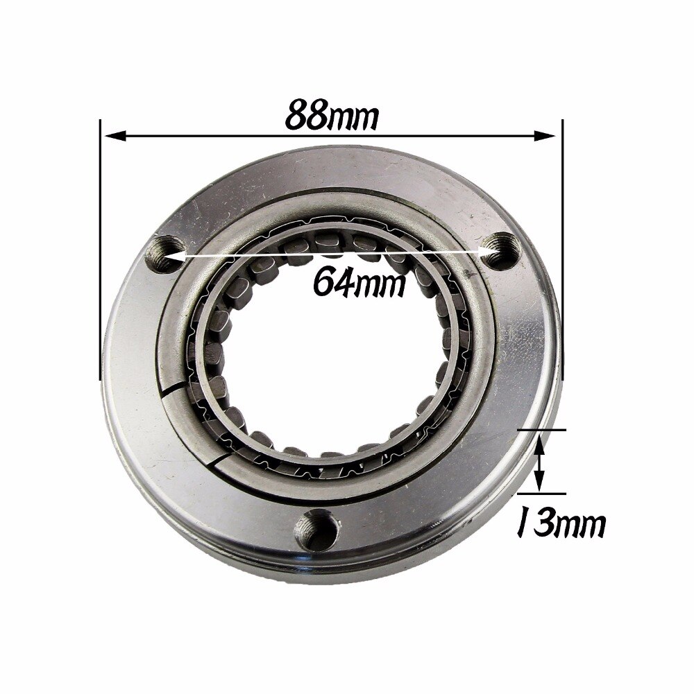 Kobling 172 startskive vandkølet  cf250 ch250 motor starter gear atv scooter del reparation qdp -cf250
