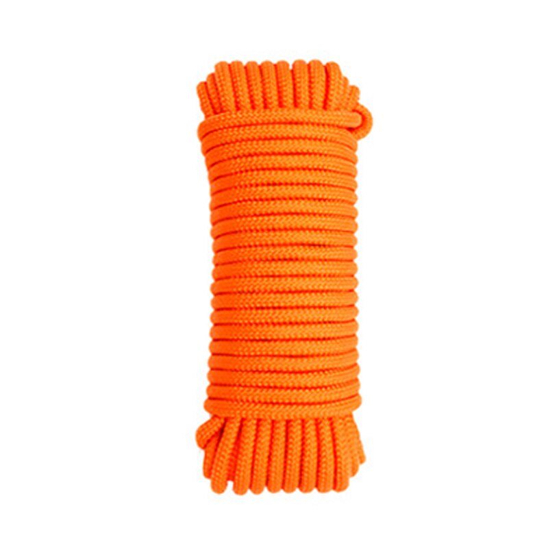 Corde de gymnastique rythmique couleur arc-en-ciel, solide, pour compétition, entraînement artistique, outils de Sport professionnels: orange