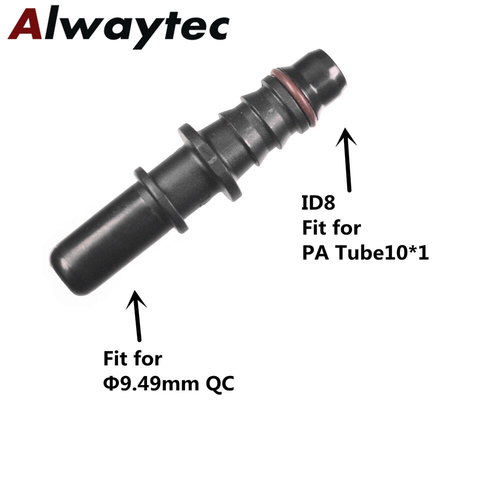 Car styling Universal Fuel Line fitting OE Fuel Line Quick Connector fit for ID8 Nylon tube: MEP7-5PCS