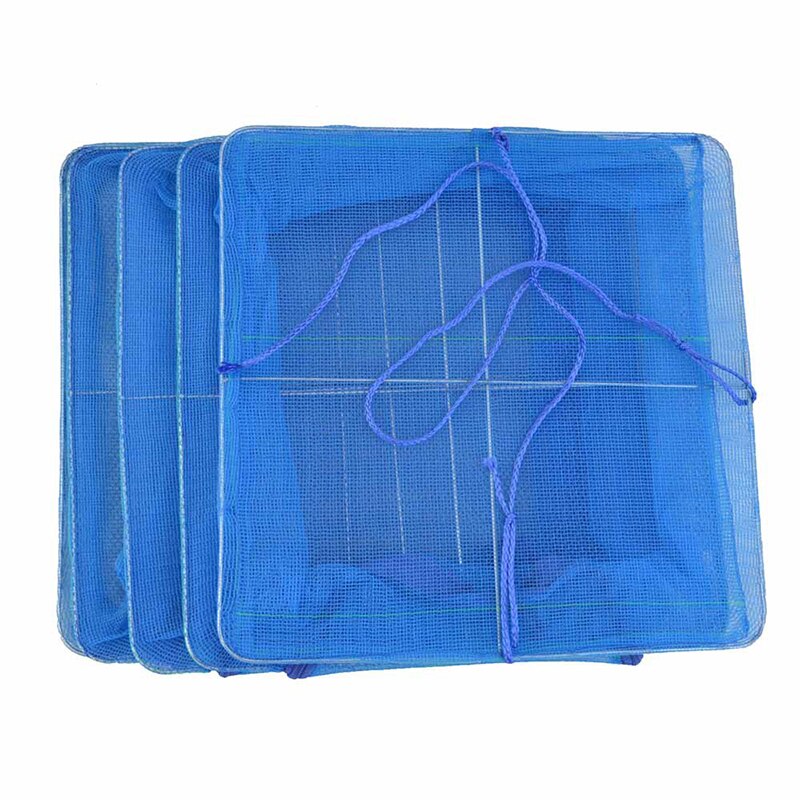 4 Layers Fish Mesh Hanging Net Durable Folding Fish Vegetable Dishes Dryer Net Drying Rack