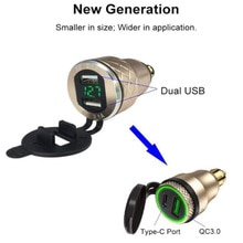 Voor Bmw Din Socket Adapter Led Motorfiets Adapter Oplader Duable Nuttig