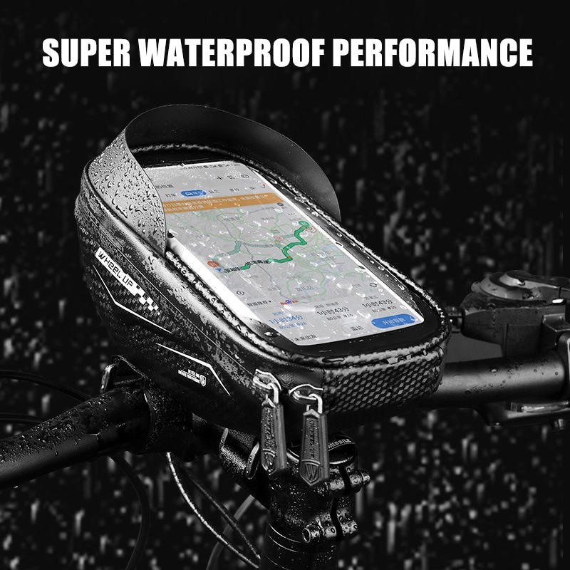 Rainproof Bicycle Bag Phone Holder MTB Bike Cycling Handlebar Mount Bag Touch Screen Bags Phone Case For iPhone Xiaomi Redmi LG