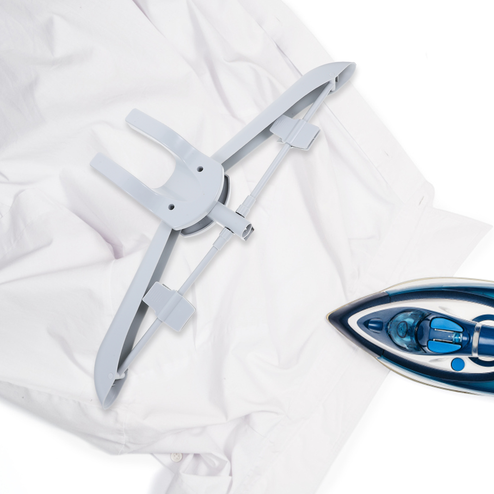 Kledingrek Opvouwbare hanger Drogen Kledingstomer Accessoires Gesloten mand met deksel