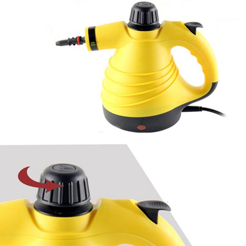 Handheld Pressurized Steam Cleaner,Steam Cleaner with 9-Piece Accessory Set Multi-Purpose for Home,Kitchen,Auto US Plug