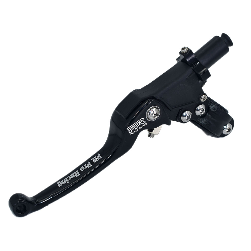 Palancas de freno de embrague para motocicleta Pit Pro Racing CNC F3 2nd, manillar Universal para motocross CR CRF YZF WRF KX KXF: Marfíl