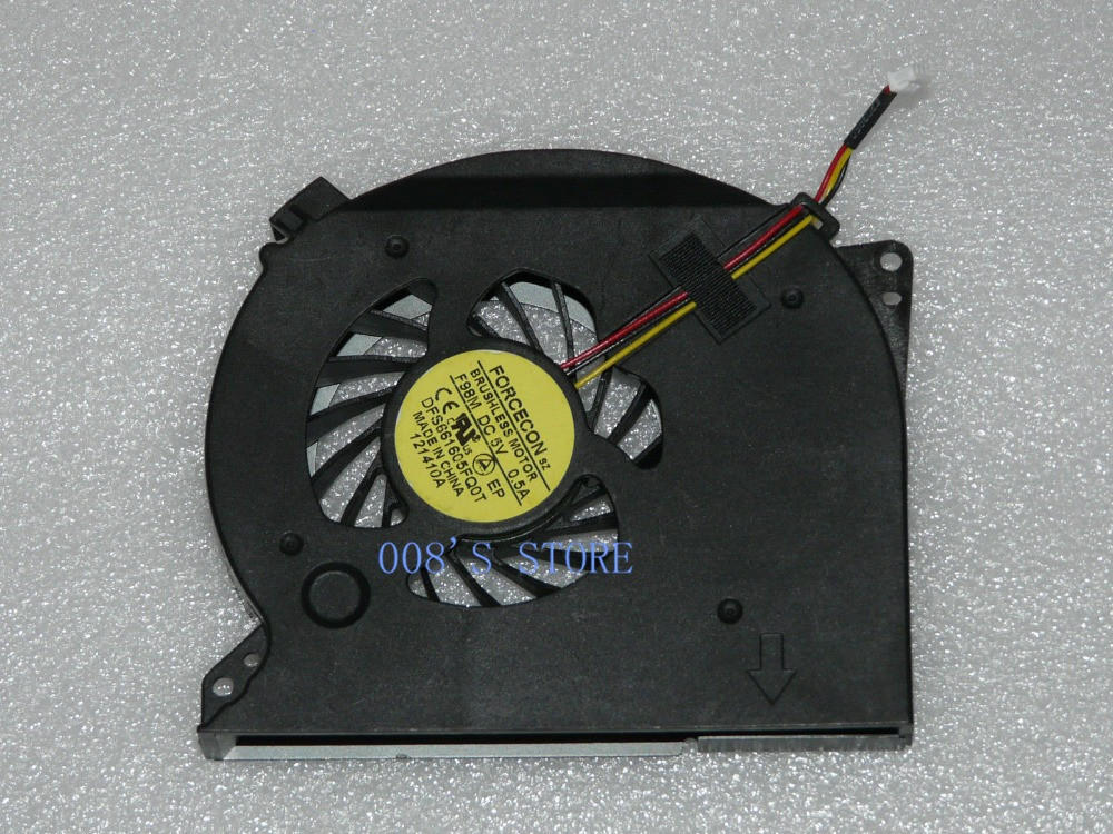 Notizbuch CPU Kühler Lüfter Für Dell XPS 17 L701X L702X Durch FORCECON DFS661605FQ0T F98M DC 5 V 0.5A DP/ N 0XKD45 4JGM7FAWI00
