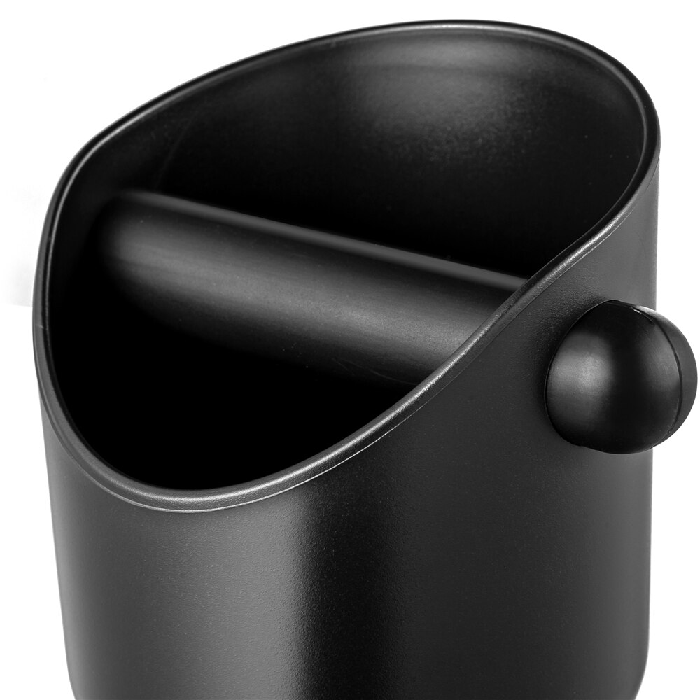 Coffee Residue Trash Box Oblique Mouth Espresso Box Barista Coffee Ground Recycling Container Anti Slip Coffee Grind Dump Bin