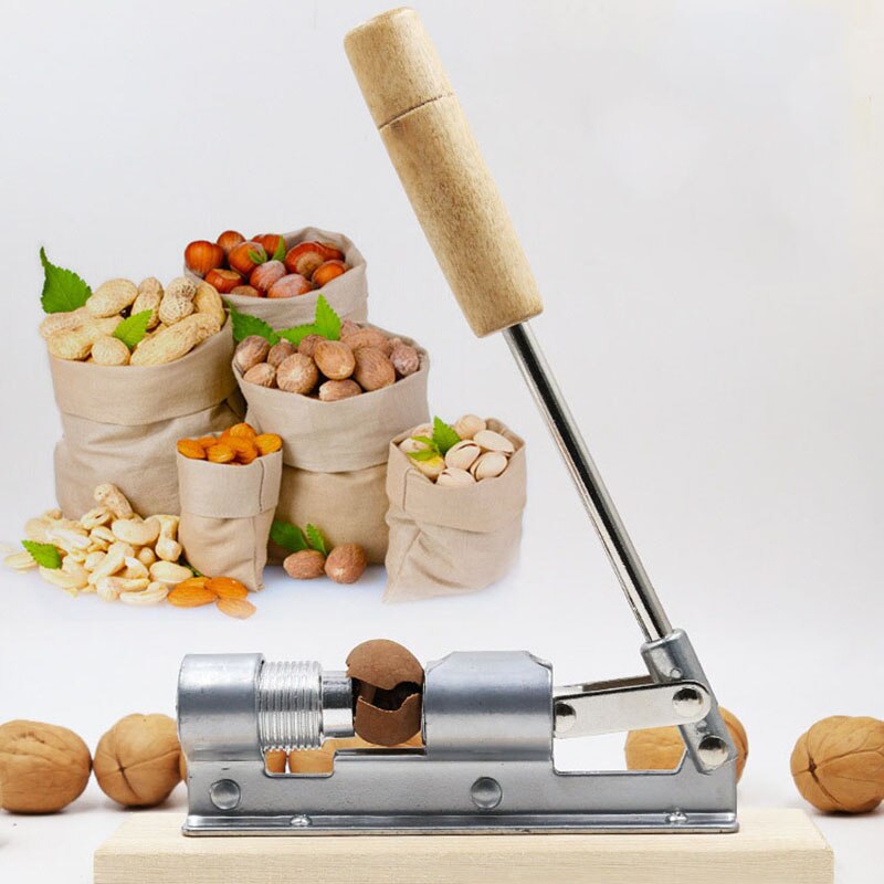 Heavy Duty Pecan Filbert Walnut Nut Hazelnut Cracker Nutcracker Clamp Plier Sheller Crack Almond Kitchen Clip Tool Machine