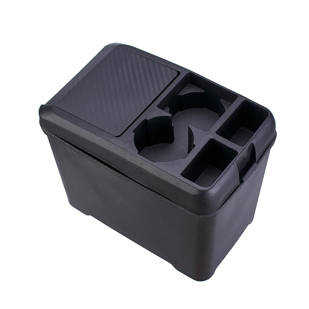 Car Trash Bin Multi-Function Auto Trash Can Interior Storage Box Cup Drink Holder