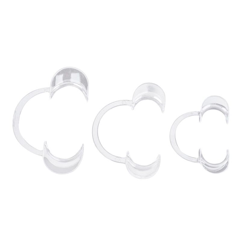 Ouvre-bouche dentaire en forme de C, 20 pièces, outil de dentiste, gag dans la bouche, écarteur de joues, épandeur de bouche, lèvres, nettoyage buccal