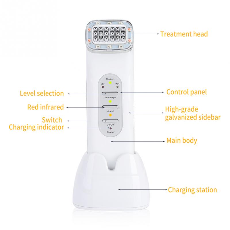 RF Radio Frequency Far-infrared Wave Therapy Skin Rejuvenation Facial Lifting Skin Tightening Facial Wrinkle Removal Machine