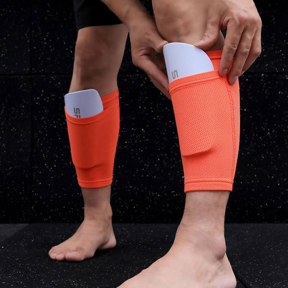 Voetbal Scheenbeschermers Voetbal Beschermers Pads Volwassen Kinderen Scheenbeschermers Licht Sok Insert Board Jongen Training Legging Beschermende Kleding