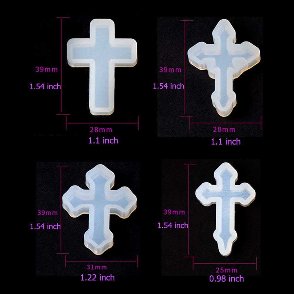 Vleermuis/engel hart/spook siliconen mal toverstaf kruis klei epoxyhars mal hanger mallen snoep chocolade cakevorm bakgereedschap