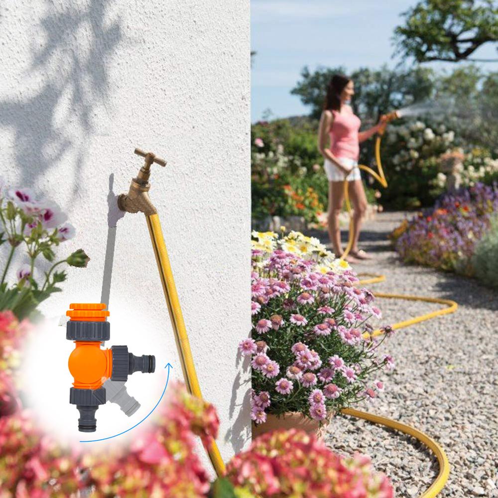 Horticultural Tools Water Control Valve 1 / 2 "3 / 4" Quick Connect Rotary Irrigation Quick Connect