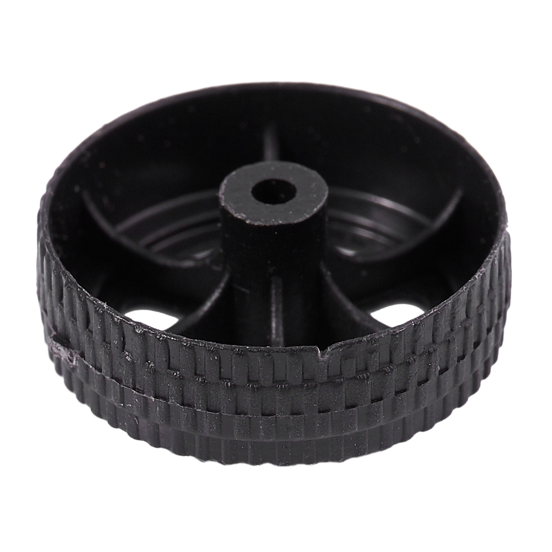 Plastrulle 2mm dia aksel bil lastbil model legetøj hjul 20 mmx 6mm 20 stk