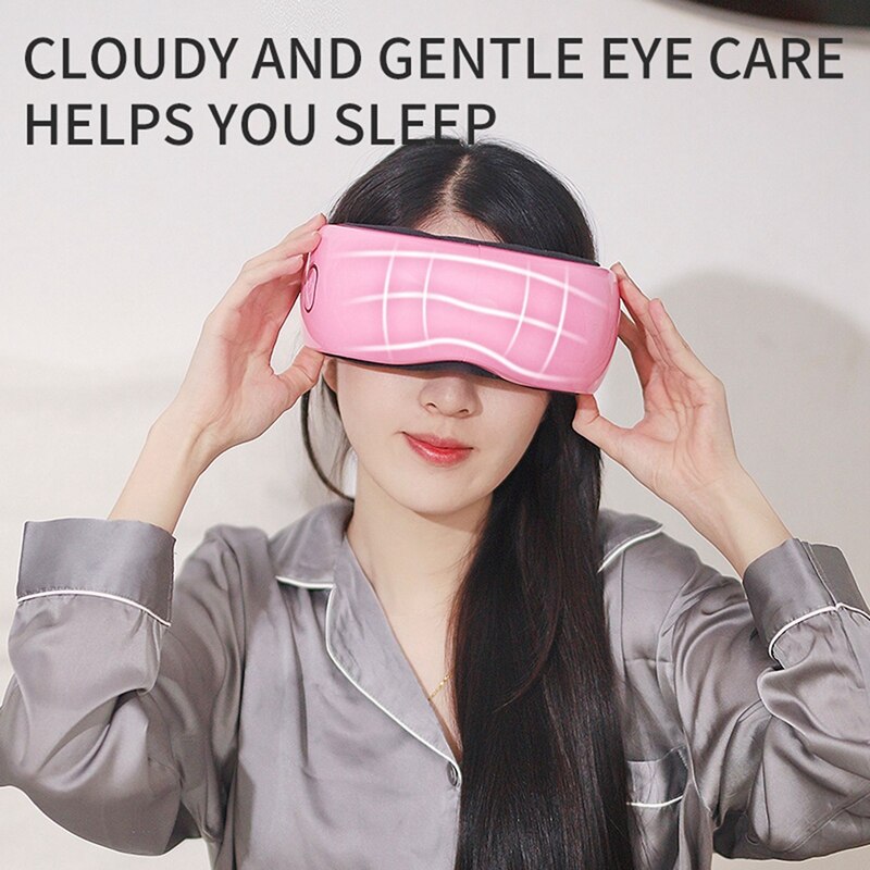 Auge Massagegerät Clever Airbag Vibration Auge Pflege Instrument Heiße Kompresse Bluetooth Auge Massage Gläser Müdigkeit Beutel