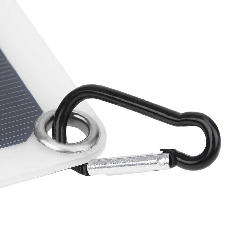 Solar Panel Monocrystalline Solar Panel Flexible USB Output for Pet Cage Vent Outdoor Electronic Device Charging 15W Solar Panel