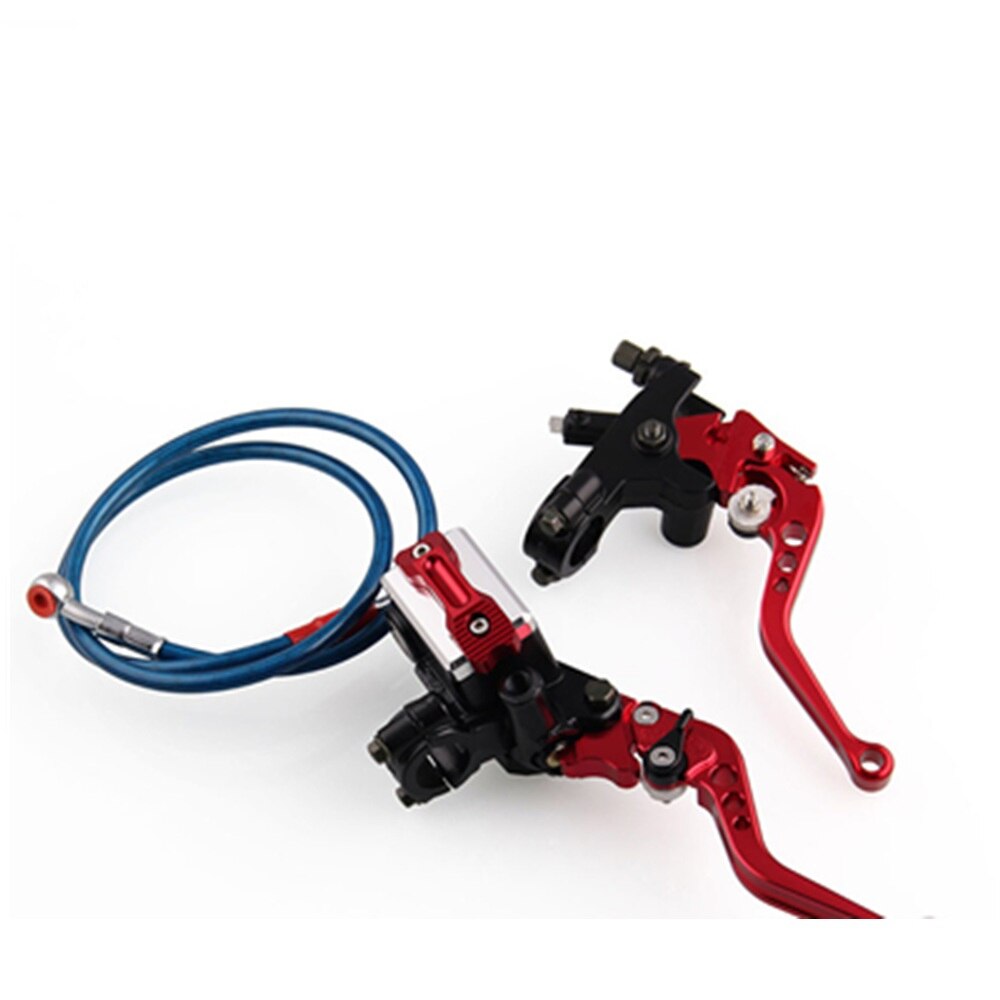 2pcs Universal motorcycle modified hand brake, brake clutch assembly, hydraulic mirror seat hand brake