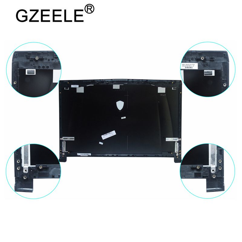 GZEELE FOR MSI GP72 GL72 GP72VR GL72M MS-1793 laptop 17" metal material laptop Top Case Base lcd back Bezel Cover black