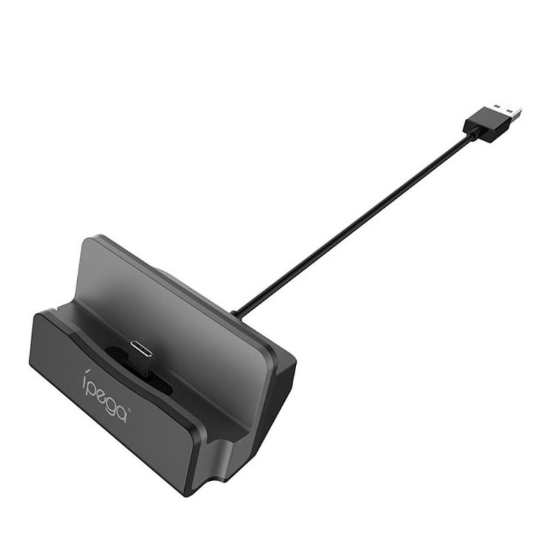 Voor Nintendo Switch Draagbare Opladen Base Type-C Gamepad Console Charger Ondersteuning Houder Stand met USB Kabel