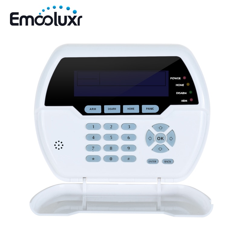 Clavier bidirectionnel avec rétro-éclairage LCD, PB-502R MHz, activation/désactivation de la télécommande, Alarme pour Maison, 868 , 868
