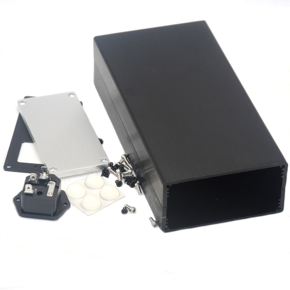 1005 Full Aluminum Enclosure / Case / Preamp box/ PSU Chassis DIY Breeze Audio