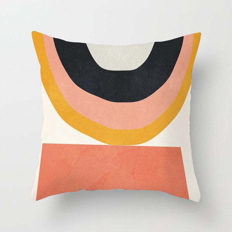 18 &#39;&#39;Geometrische Nordic Kussenhoes Tropic Moderne Art Sierkussen Cover Polyester Kussen Case Sofa Cafe Decoratieve Kussensloop