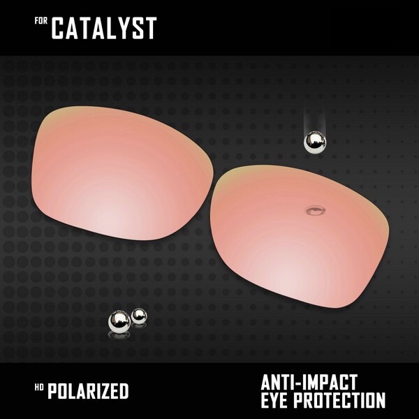 OOWLIT Lenses Replacements For Oakley Catalyst Sunglasses Polarized - Multi Colors