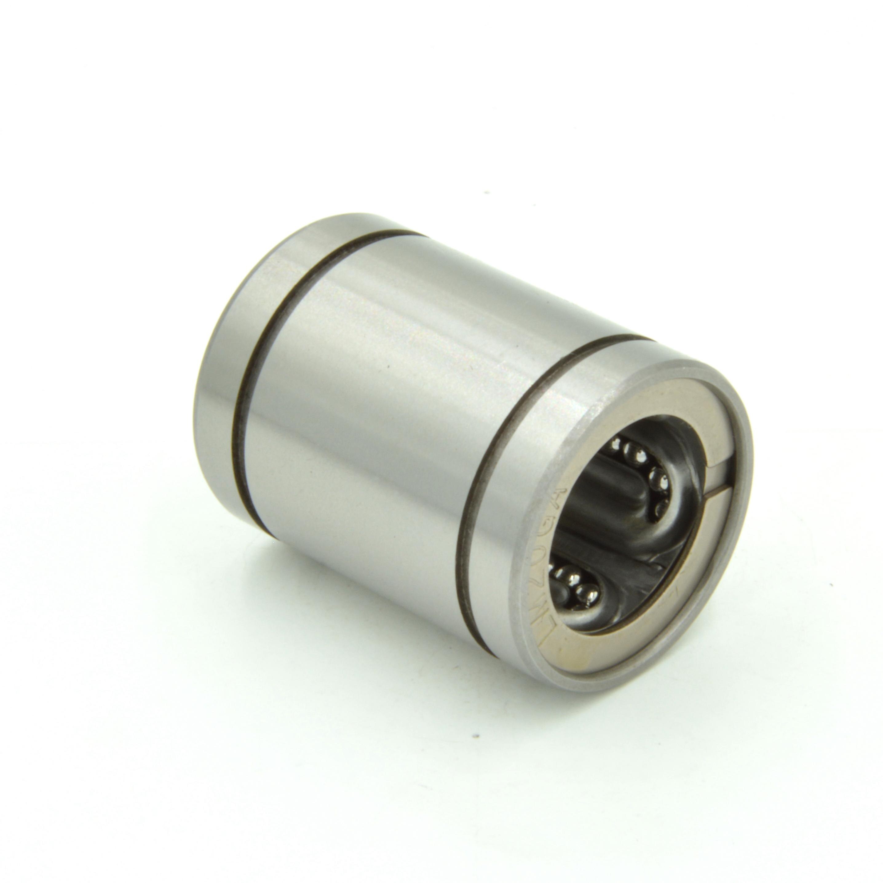 Steel retainer high temperature linear bearings LM25GA