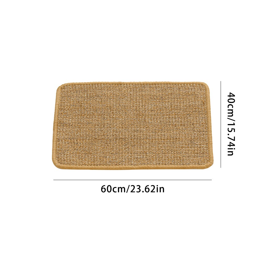 Tablero rascador para gatos y gatitos, Sisal, tablero rascador para gato, poste de rascado, esterilla de juguete para refrigeración, Alfombra de cama, almohadilla protectora para muebles