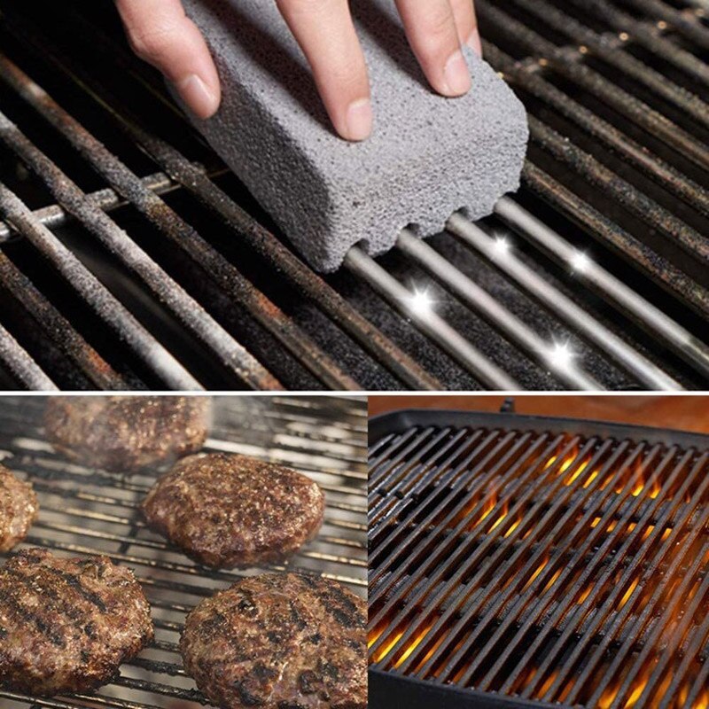 Barbecue Grill Cleaning Brick Block Magic wipe Stone Cooking BBQ Racks Stains Grease Cleaner BBQ Tools Kitchen Decorates Gadgets