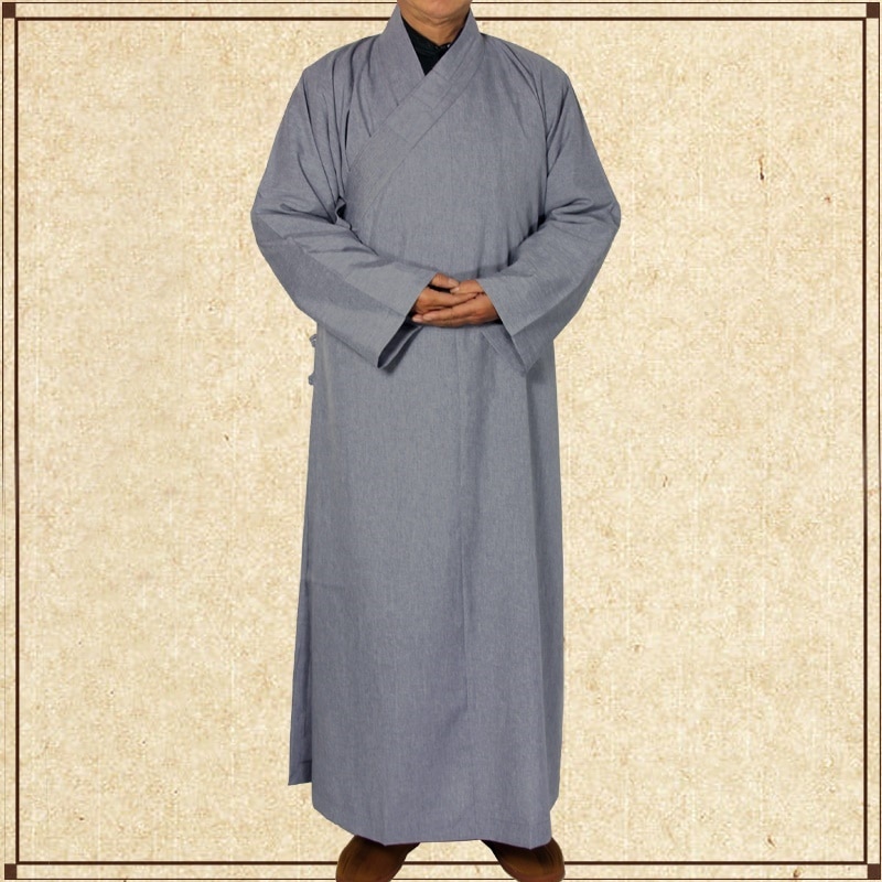 Buddhistiske munke klæder tøj kostume mandlig shaolin munk meditation tøj mala shaolin munke klæder tøj  ta513
