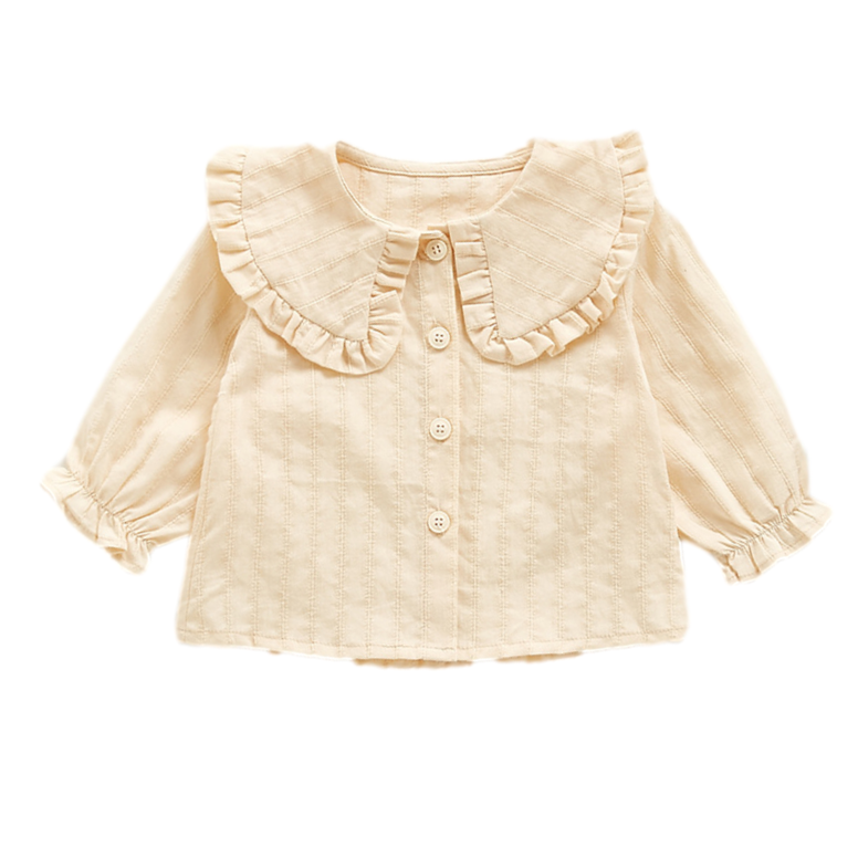 Gonna a fascia per bambina autunno nuove ragazze gonna a pieghe stile college per bambina gonna a quadri per bambini: Beige / 9m