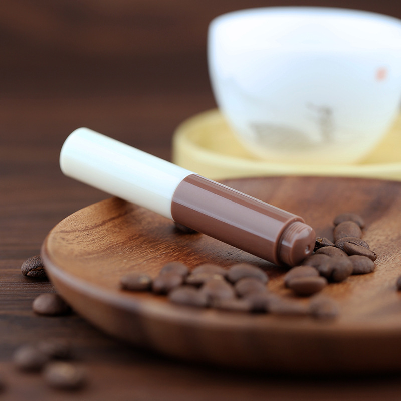 MAJOHN Ostatni Rzemieślnik Maruka Drugiej Generacji Przezroczysty Piórnik Gwieździste Niebo Macaron Maillard Brązowy mini Piórnik Kieszonkowy Artykuły Papiernicze