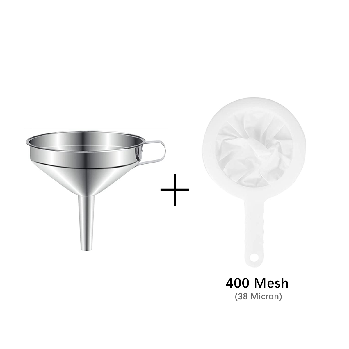 100/200/400Mesh Kitchen Mesh Strainers with 304 St... – Grandado