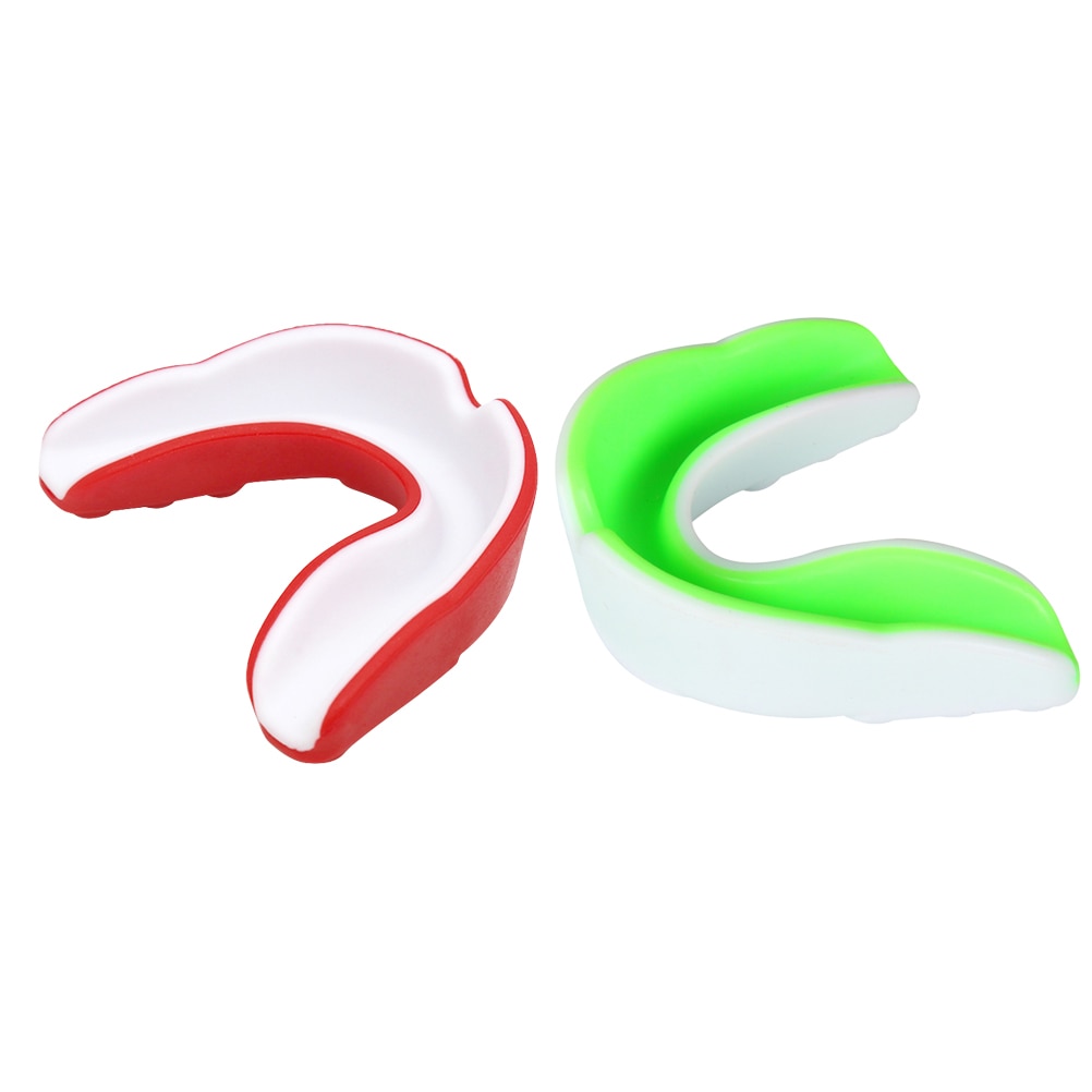 2 pièces protège-bouche pour adulte, protection dentaire, bouclier gomme pour Contact, sport, boxe, Football, Hockey, Rugby: color 3