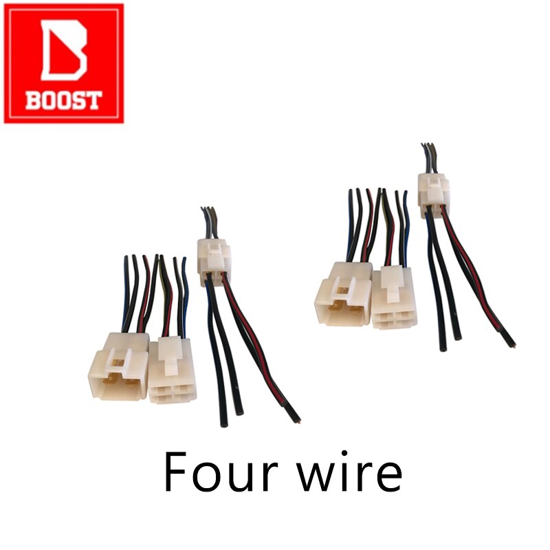 4 Paar 2.0 Ph Mannelijke Vrouwelijke Connector Met Draad Kabels 100Mm 200Mm 2P 3P 4P 8Pin Plug: 4Port-4pair