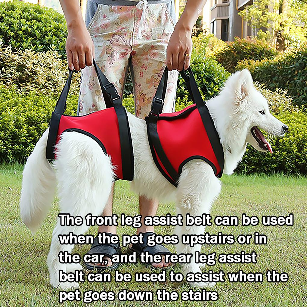 Dog Lift Harness Patches Reusable Walking Aid Adjustable Legs Strap Pet Walking Support Dog Harness Walking Aids
