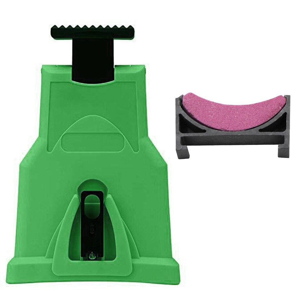 Träbearbetning motorsåg tänder slipare slipkedja med 5 st extra bryne sten slipmaskin slipverktyg: 01