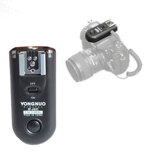 YONGNUO RF-603 II Flash Trigger 2 Transceivers Set Ontspanknop voor Canon Nikon Pentax DSLR Camera RF-603 II C1 C3 N1 N3 6D