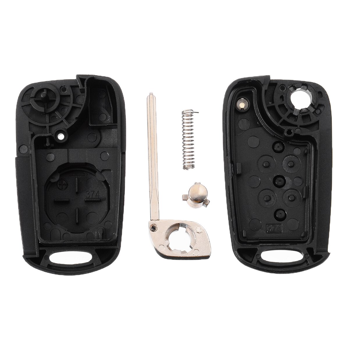 Voor Kia Ceed Picanto Sportage Voor Hyundai I20 I30 Ix35 3 Button Afstandsbediening Sleutelhanger Case Autosleutel Cover Relacement