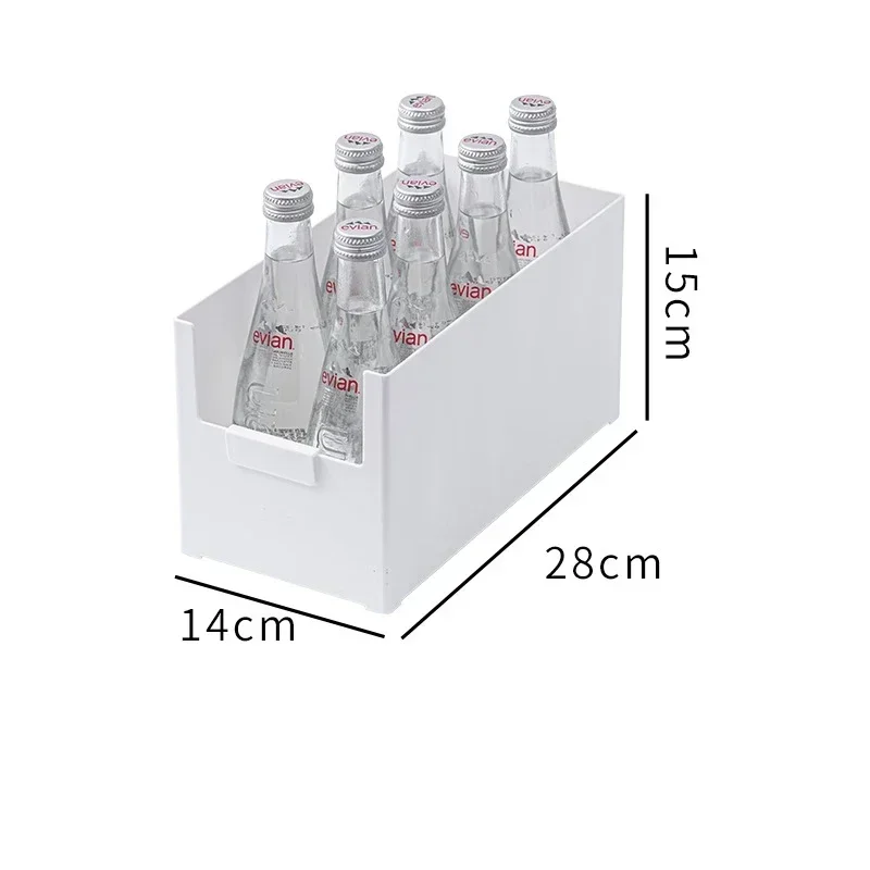 Rechtwinklige Aufbewahrungsbox, Küchenschrank, multifunktionale Schublade, Organizer-Kasten, erweiterbarer Aufbewahrungskorb, Schreibtisch-machen-hoch-Organizer: Grün
