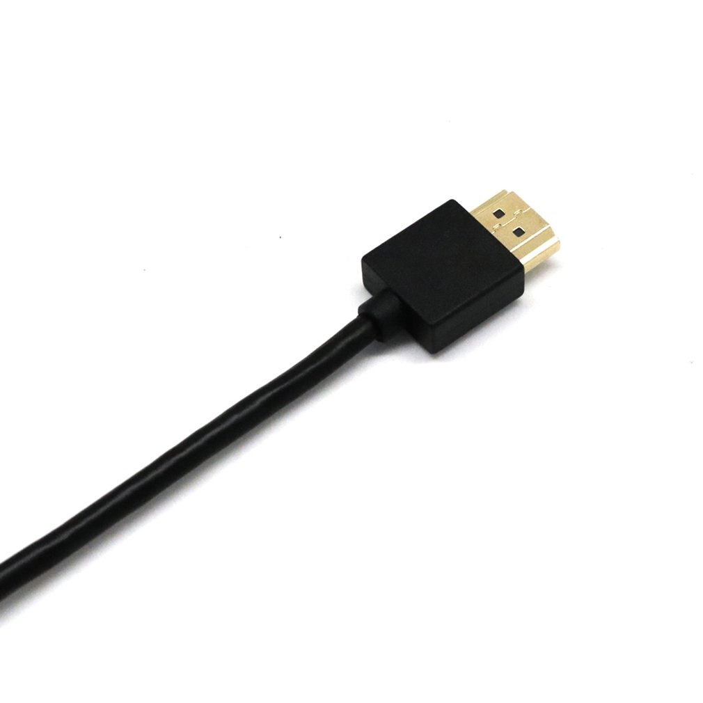 Black Ultra Slim Thin HDMI Cable For Bluray DVD PS3 HDTV XBOX LCD HD TV PC 1080P
