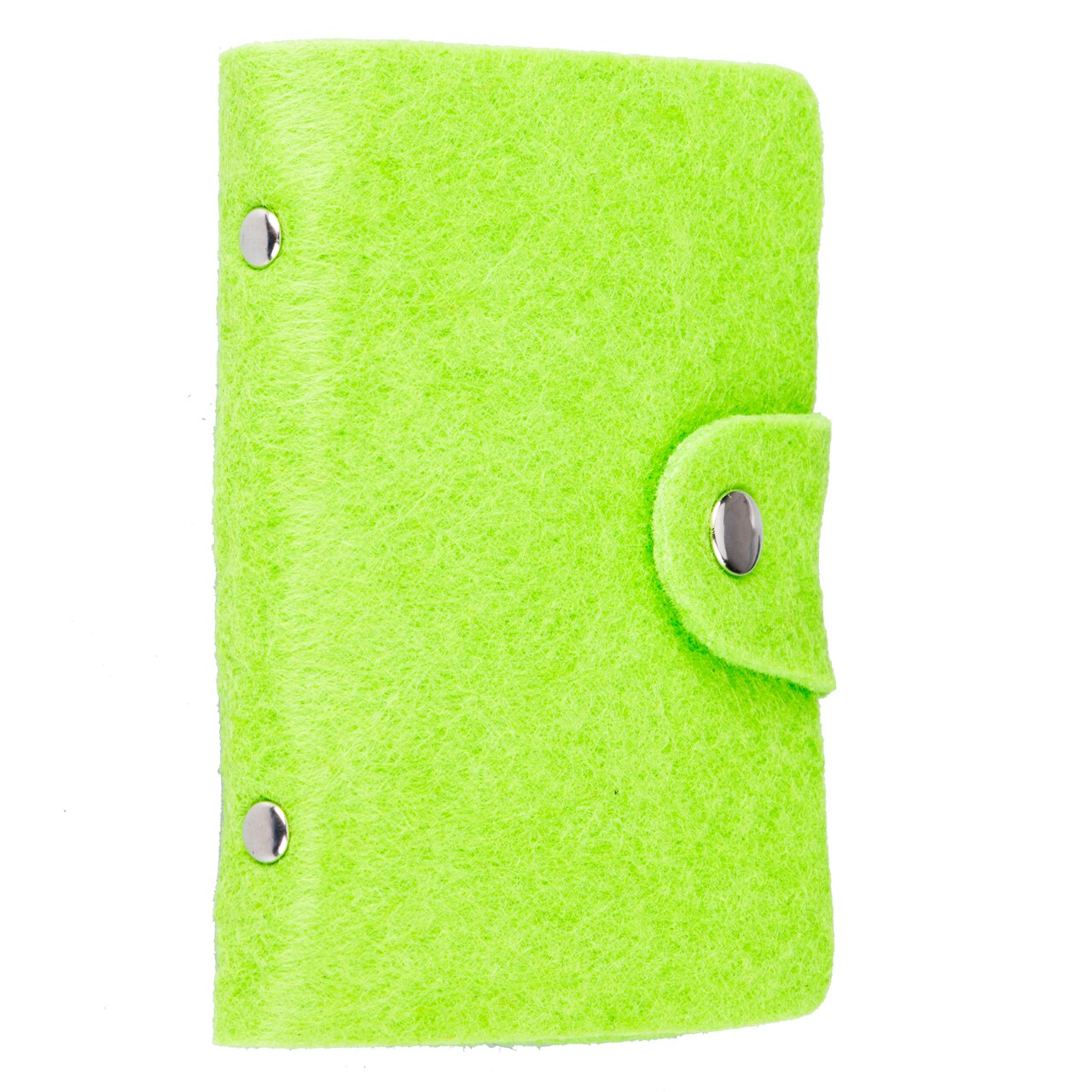 Herre dame metall id kredittkortholder rfid protector aluminium lommebok kortveske: Grønn