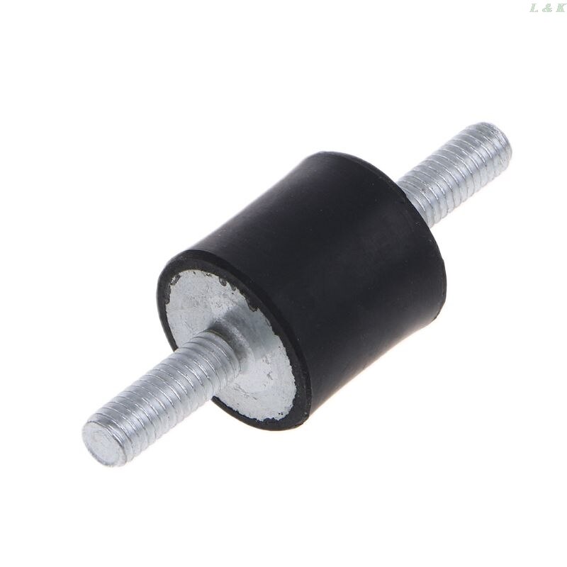 M5/M6/M8 Rubber Mount Double Male Thread Absorber Anti Vibration Silentblock Boat Car Bobbin Shock Absorber Tools