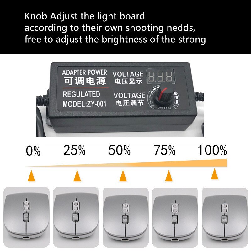 SANOTO 2 Tafel LED-leuchten foto füllen licht professionelle 5500k lampe für Fotografie leuchtkasten softbox Foto Studio tisch oben foto