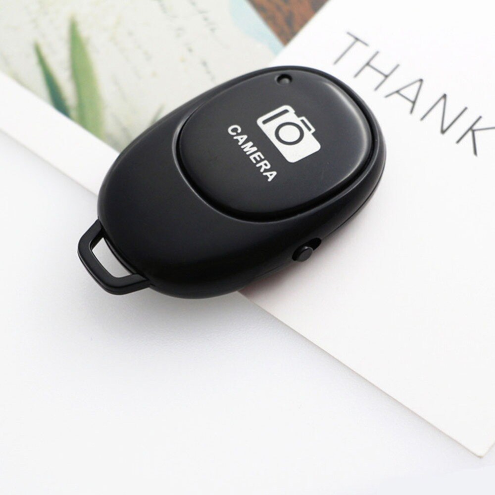 Mini Bluetooth Selfie Control for android phone Self-timer Camera Shutter Controller Wireless remote shutter Selfie in Stock: Black
