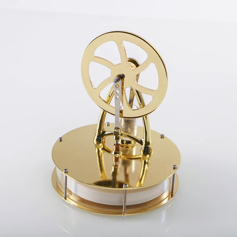 Modello di motore Stirling a bassa temperatura Motore a combustione esterna termoacustica Regalo educativo per bambini Regalo di compleanno