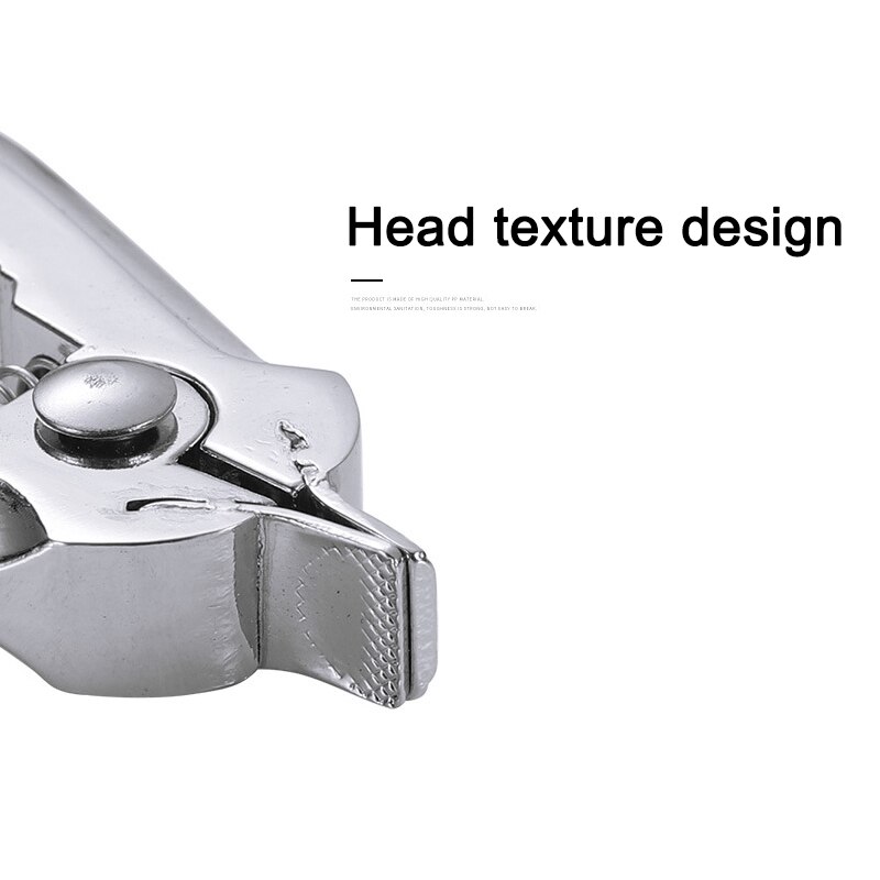 Multifunktionel muslingeklip innovativ åbner zinklegering fisk og skaldyr klemme automatisk spring food clip -35